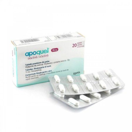 قرص ضد خارش و آلرژی سگ Apoquel 16mg (آپکوئل | Oclacitinib)